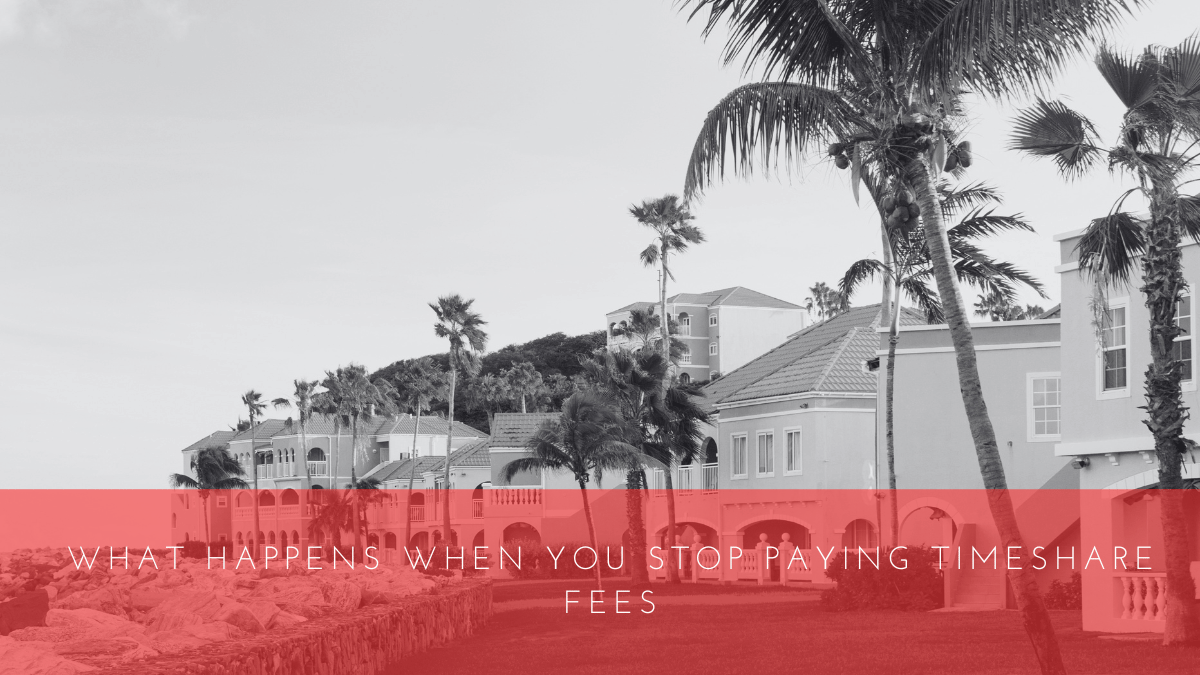Brandon Ubiera - What Happens When You Stop Paying Timeshare Fees